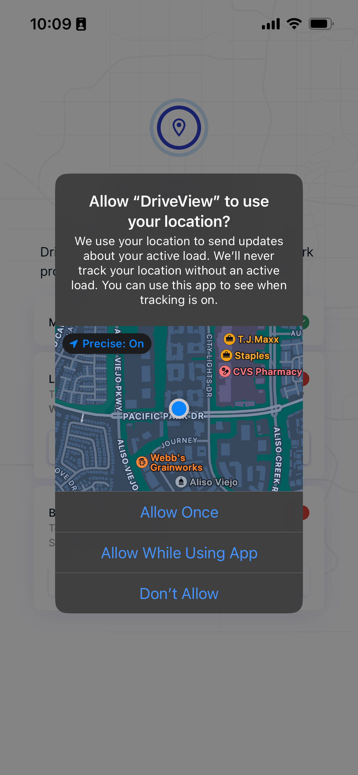 driveview_installation_iphone_5b_location_permissions.jpeg
